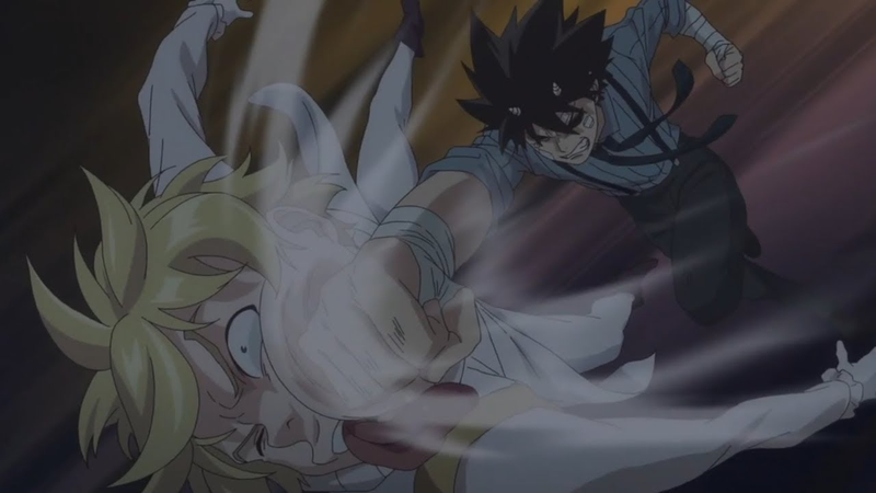 Punching snooty punks. A favorite pastime of all shonen MCs.